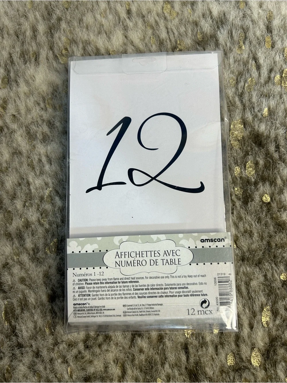 5 for $25🔥Place Cards- Set of 12- New